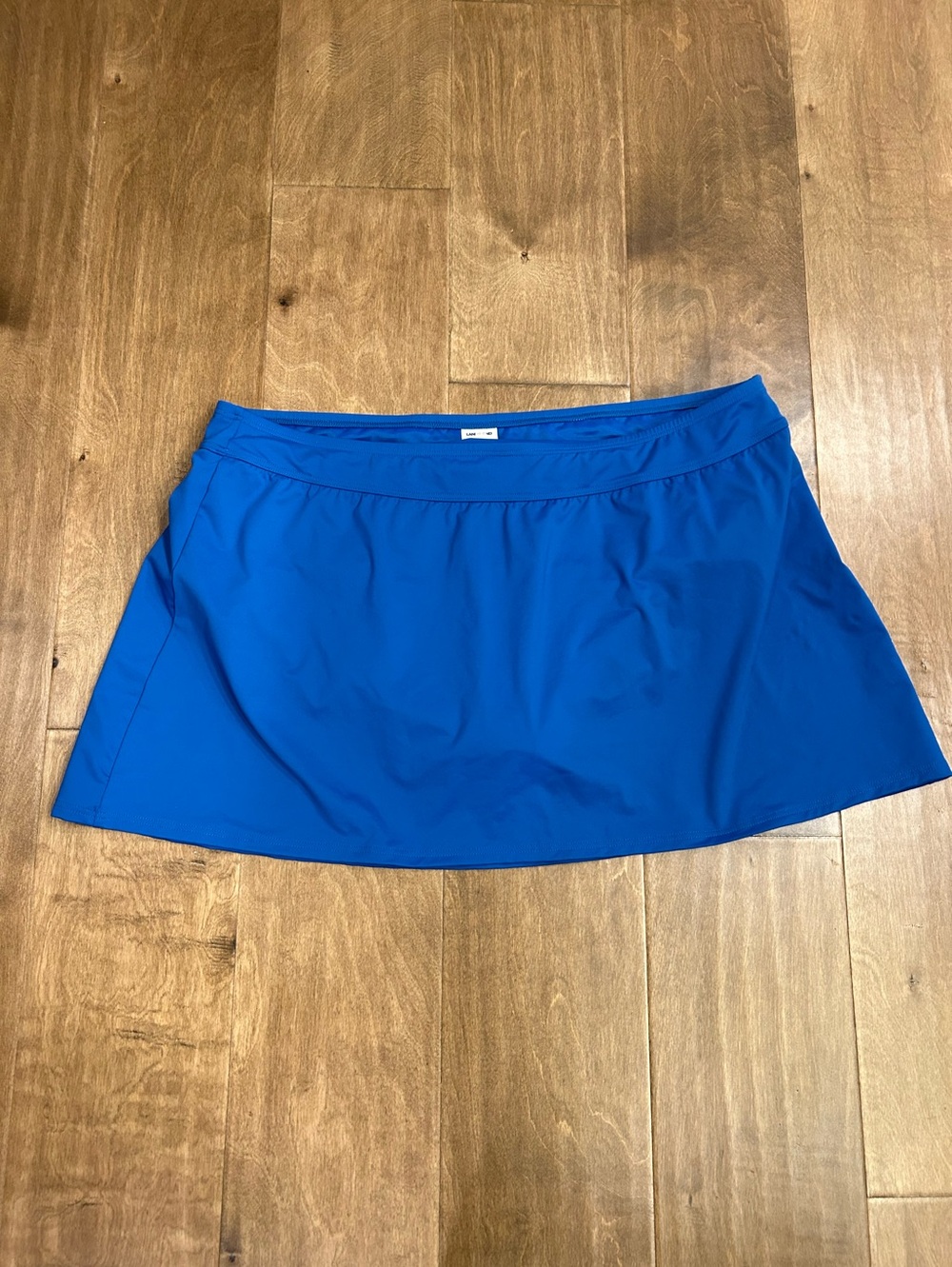 Lands End blue shirted swim bottoms 20W
